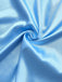 Blau 1940er Satin Netz Gremium Peter-Pan-Kragen Kleid