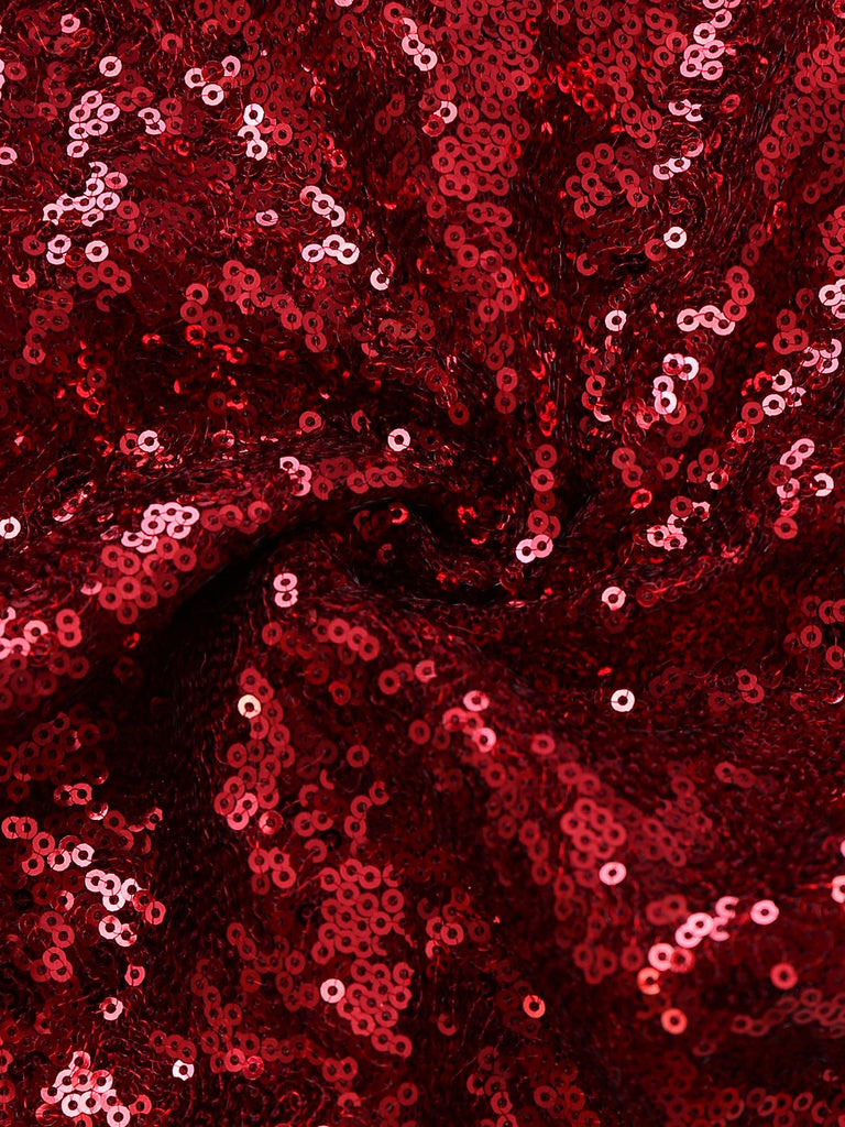 1970er Kette Träger Pailletten Disco Jumpsuit