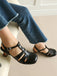 Pumps mit Cut-out und Mary Jane