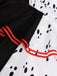 Schwarz & Weiß 1950er Halloween Hexen-Chloe Cape