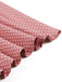 Rosa 50er Swingkleid mit Polka-Dots und Schleife