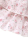 Rosa 50er Bikini-Set mit Ditsy-Blumen und Neckholder