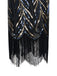 1920ER FRANSEN PAILLETTEN PARTY KLEID