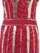 1920ER VINTAGE FRANSEN PAILLETTEN PARTY KLEID