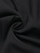 Schwarz 1960er Boot Ausschnitt Klaviertaste Patchwork Kleid