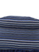 Tiefblau 1950er Streifen Bandeau Jumpsuit