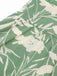 Grün 1940er V-Ausschnitt Silhouette Blumen Kleid