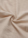 Beige 1950er Solide Rüschen Flügelärmel Jumpsuit