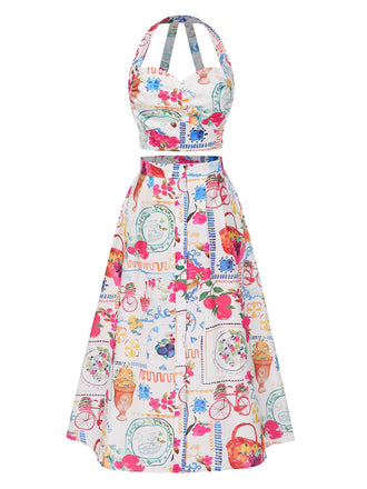 2PCS 1950er Überall Briefmarken Ernte Top & Rock