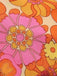 2PCS 1960er Blumen Halfter Top & Solide Rock