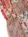 [Vorverkauf] 1970er Halter Boho Blumen Korn Jumpsuit
