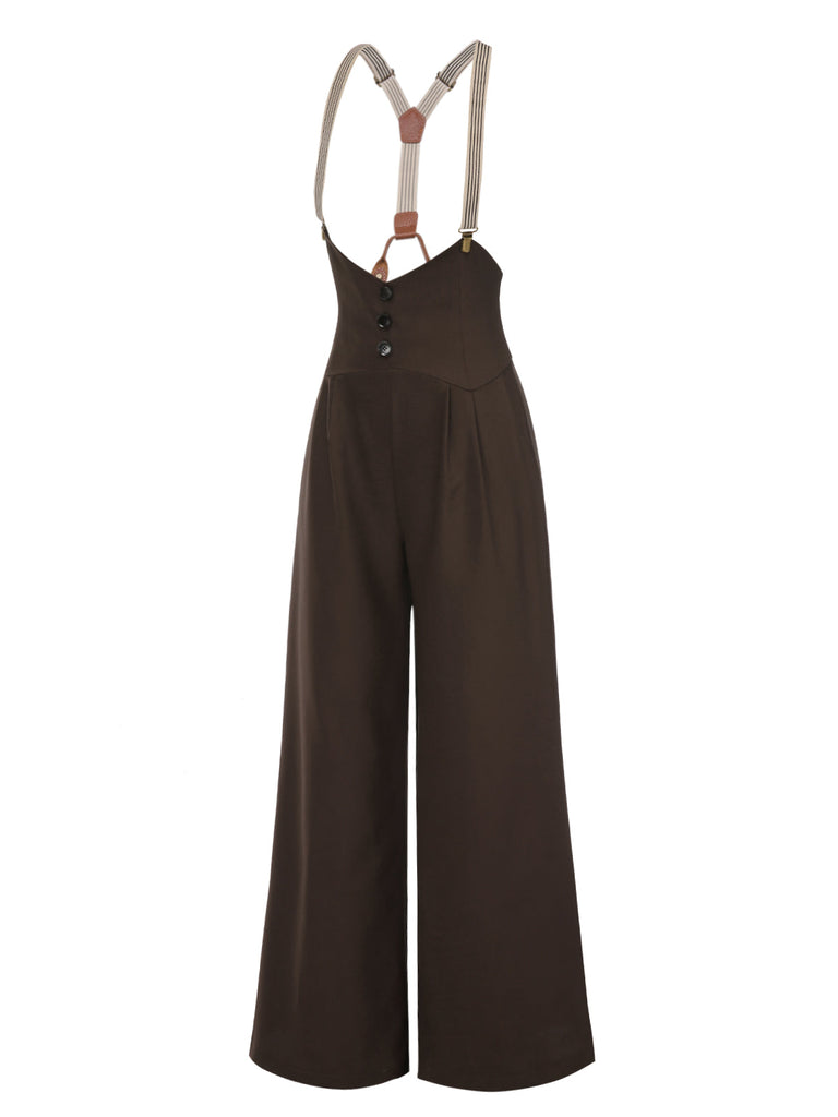 [Vorverkauf] Dunkelblau 1950er Taste Latzhose