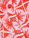 Rose Rosa 1950er Sonnentotem Taste Romper