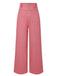 [Vorverkauf] 2PCS Rosa 1950er Tulip Bluse & Rose Tasten Hosen