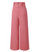 [Vorverkauf] 2PCS Rosa 1950er Tulip Bluse & Rose Tasten Hosen