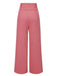 [Vorverkauf] 2PCS Rosa 1950er Tulip Bluse & Rose Tasten Hosen