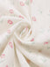 [Vorverkauf] 2PCS Rosa 1950er Tulip Bluse & Rose Tasten Hosen