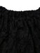 2PCS Lila 1980er Gothic Kreuz Hexe Top & Rock