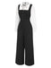 [Vorverkauf] Schwarz & Weiß 1930er Bogen Rüschen Kragen Jumpsuit