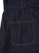 [Vorverkauf] Blau 1970er Baumwolle Denim Ausgestellter Jumpsuit