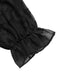 [Vorverkauf] 2PCS Schwarz 1950er Chiffon Schulterfrei Top & Rose Rock