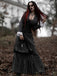 Schwarz 1940er Streifen The Nightmare Before Christmas Suit