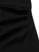[Vorverkauf] Schwarz & Weiß 1940er Gerüschtes Perlenbrosche Cape Kleid