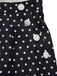 [Vorverkauf] 1940er Matrosenkragen Polka Dot Taste Jumpsuit