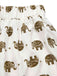 [Vorverkauf] 2PCS 1940er Besticktes Bluse & Elefant Drucken Rock