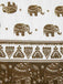 [Vorverkauf] 2PCS 1940er Besticktes Bluse & Elefant Drucken Rock