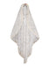 Beige 1930er Halloween Vampir Braut Spitze Kleid Set