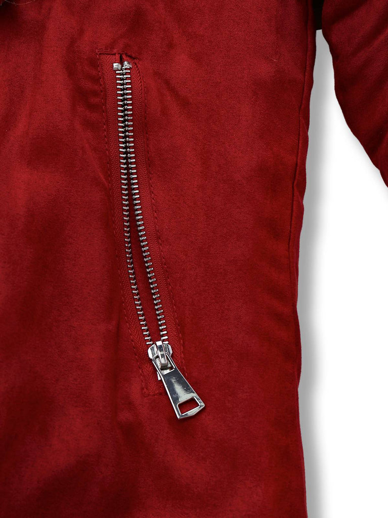 1950er Kunstpelz Kragen Revers Gürtel Mantel