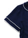 [Vorverkauf] Blau 1960er Matrosenkragen Stricken Spitze jumpsuit