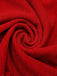 [Vorverkauf] Rot 1930s Funkeln Spitze Stufen Bootskragen Kleid