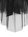 [Vorverkauf] 2PCS Schwarz 1960er Pailletten Halter Kleid & Netz Rock