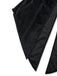 Schwarz 1950er Bestickt Blumen Victorian Stil Jacke