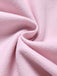 Rosa 1950er Faux-Wolle Hooded Taste Mantel