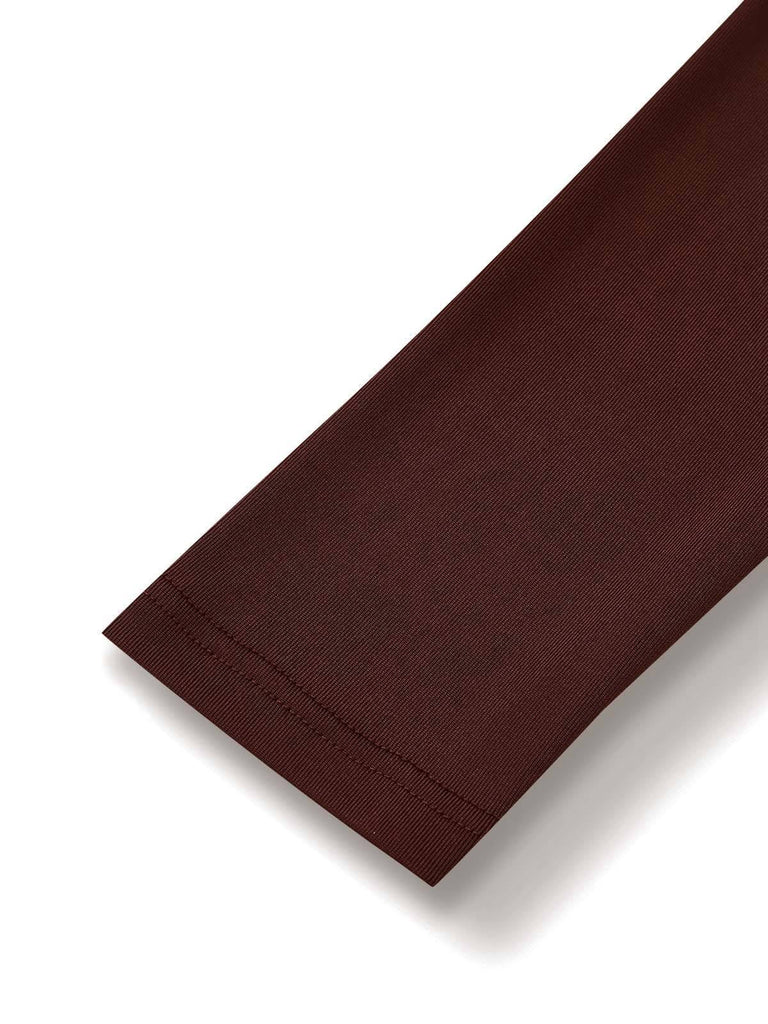 [Vorverkauf] Karamell 1930er Kariert Patchwork Stricken Jumpsuit