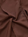 Braun 1920er Bogen Schleife Gürtel Taille Kleid