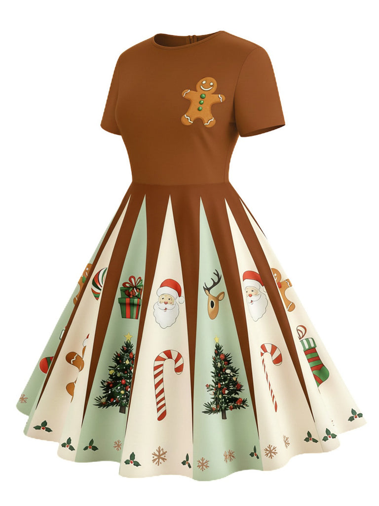 [Vorverkauf] Rosa 1950er Valentinstag Kuchen Swing Kleid