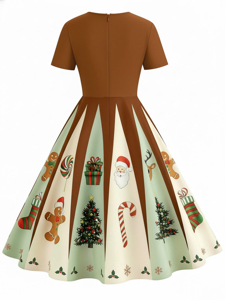 [Vorverkauf] Rosa 1950er Valentinstag Kuchen Swing Kleid