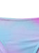 3PCS Y2K Halter Ombre Bikini Set & Cover-Up