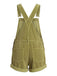 Mehrfarbiger & Grüner 60er Romper mit Tasche und Cord