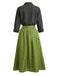 50er Bluse mit Langarm