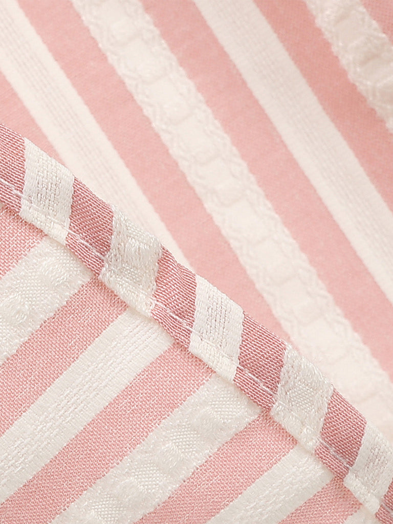 50er Sailor Kleid mit Puffärmel und Bindeband
