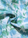 50er Swingkleid mit Bootskragen und Blumen