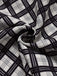 Schwarzes 50er Swingkleid mit Neckholder und Karo