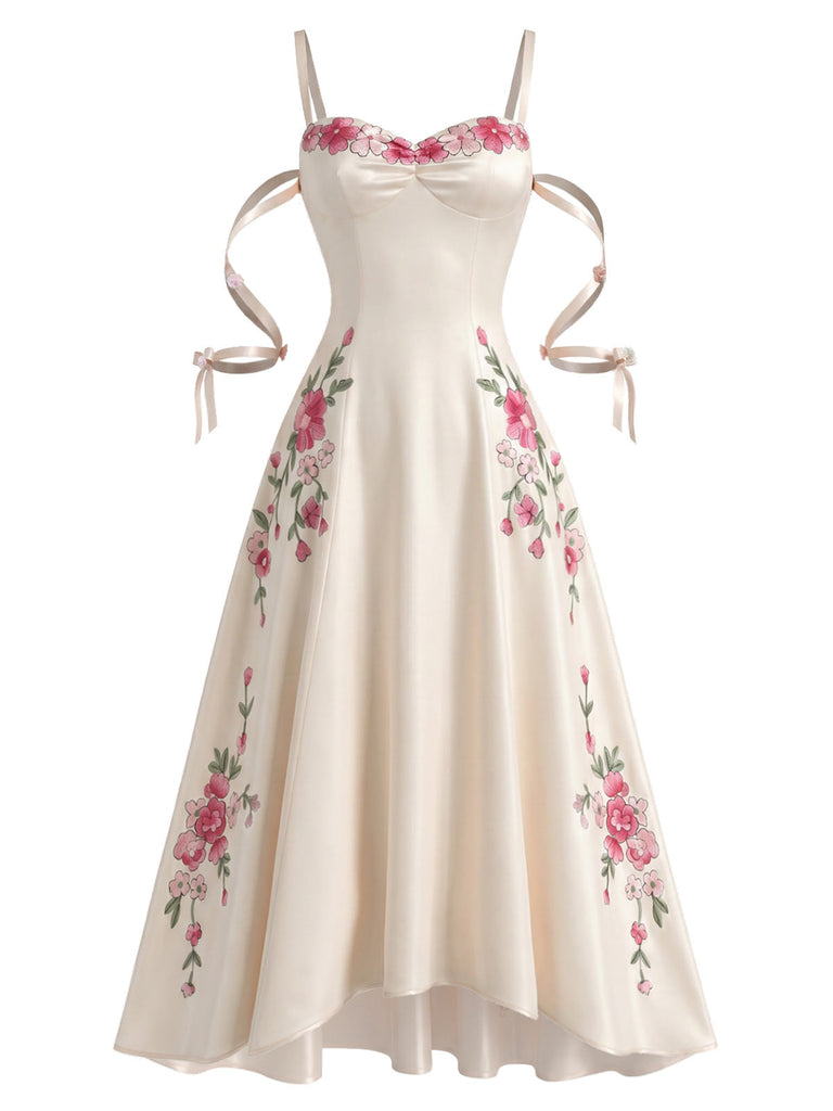 [Pre-Sale] White 1950s Floral Vintage Classic Top 2