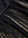 50er Kleid mit Satin-Patchwork und Tüll