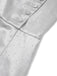 Graues 60er Satin-Bleistiftkleid mit Strass